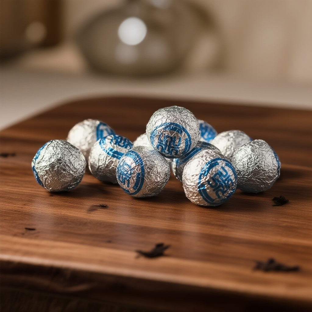 【江缘】福鼎白茶，手工龙珠· 2005年贡眉 群体种小菜茶· 手工龙珠