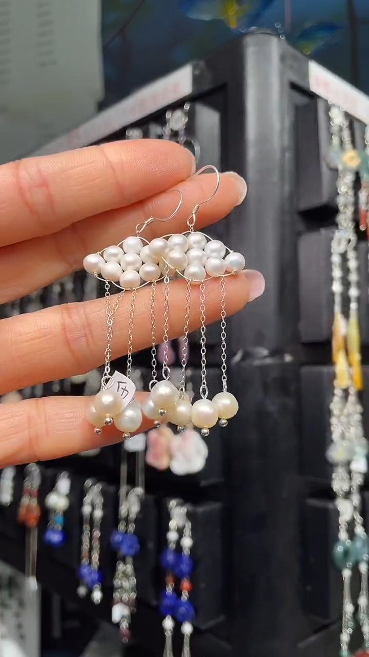 未镶嵌耳饰淡水珍珠为**狂为谁疯狂