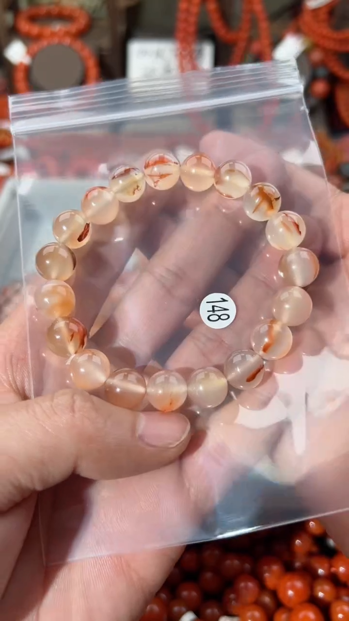 【闪购商品】南红玛瑙手串未镶嵌10