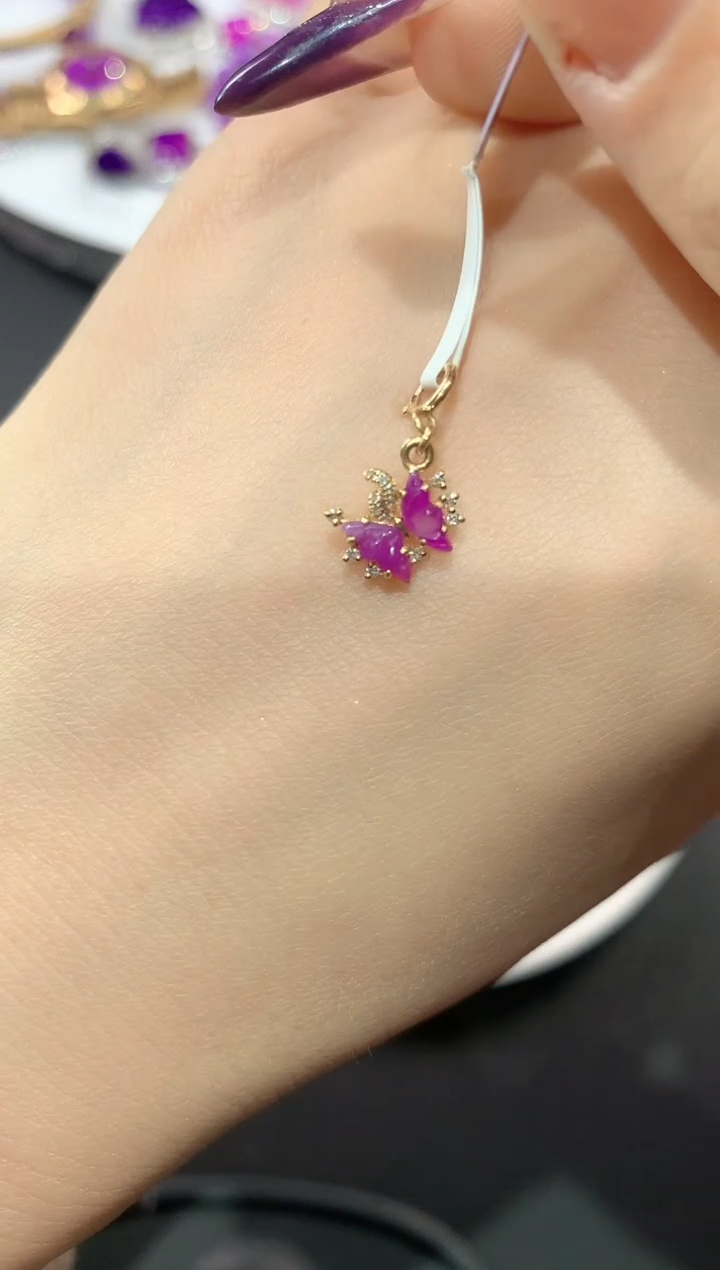 苏纪石（舒俱来）18K金镶嵌.提溜