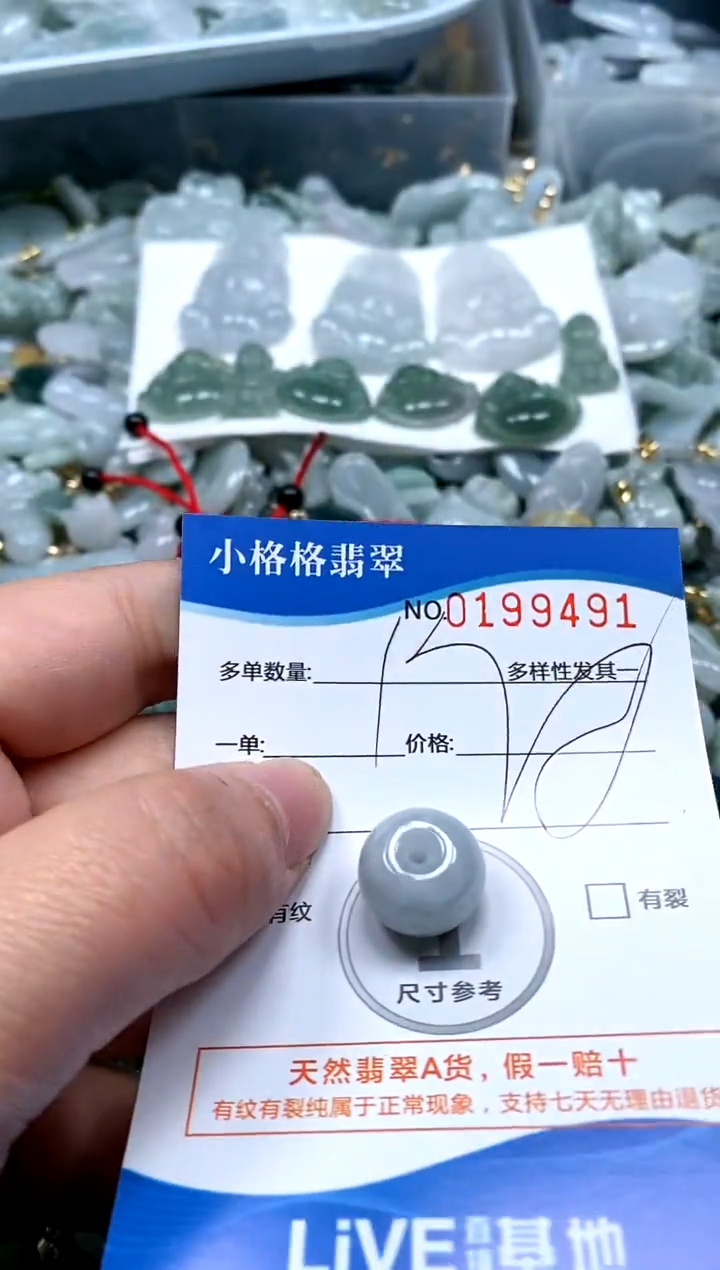 【闪购商品】翡翠颈饰未镶嵌闪购商品0199491