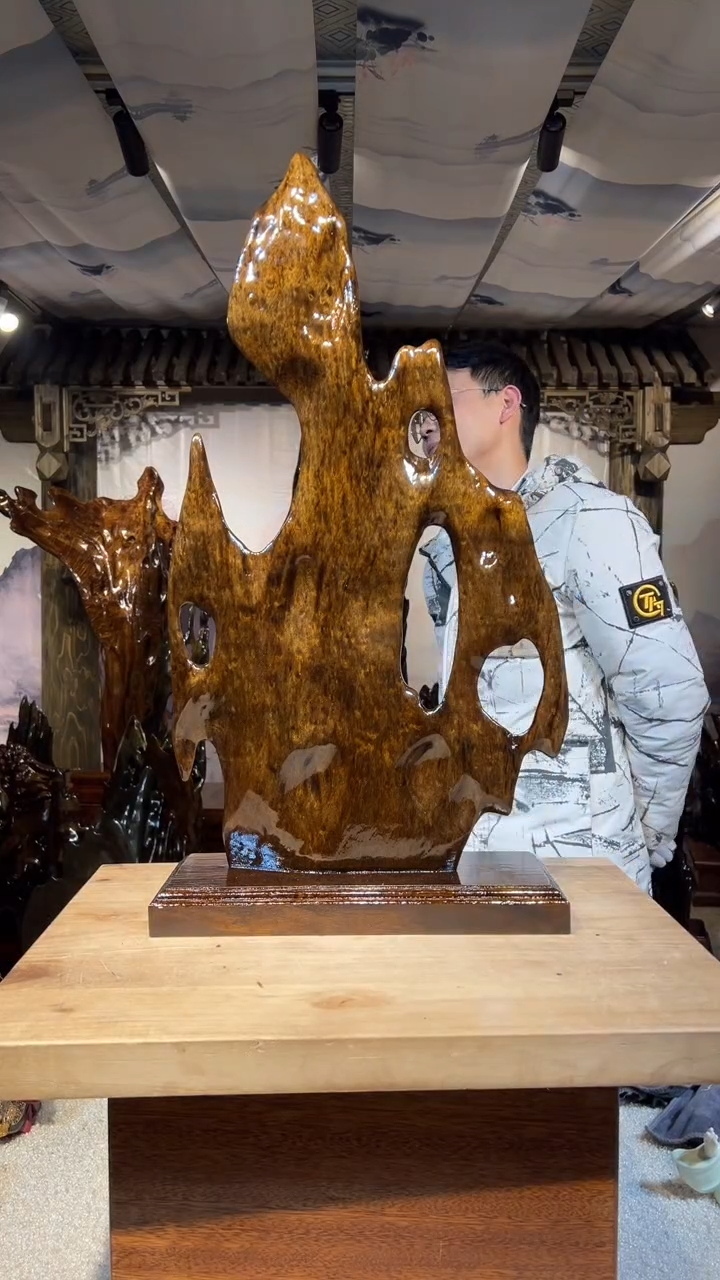 【闪购商品】金丝楠金丝楠小叶桢楠摆件74-40-15