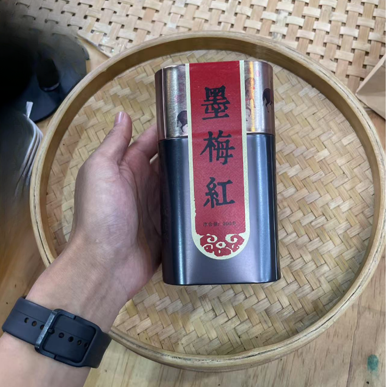 【9号】2024年 墨梅红·红茶 100克/罐 7月24日【298号】