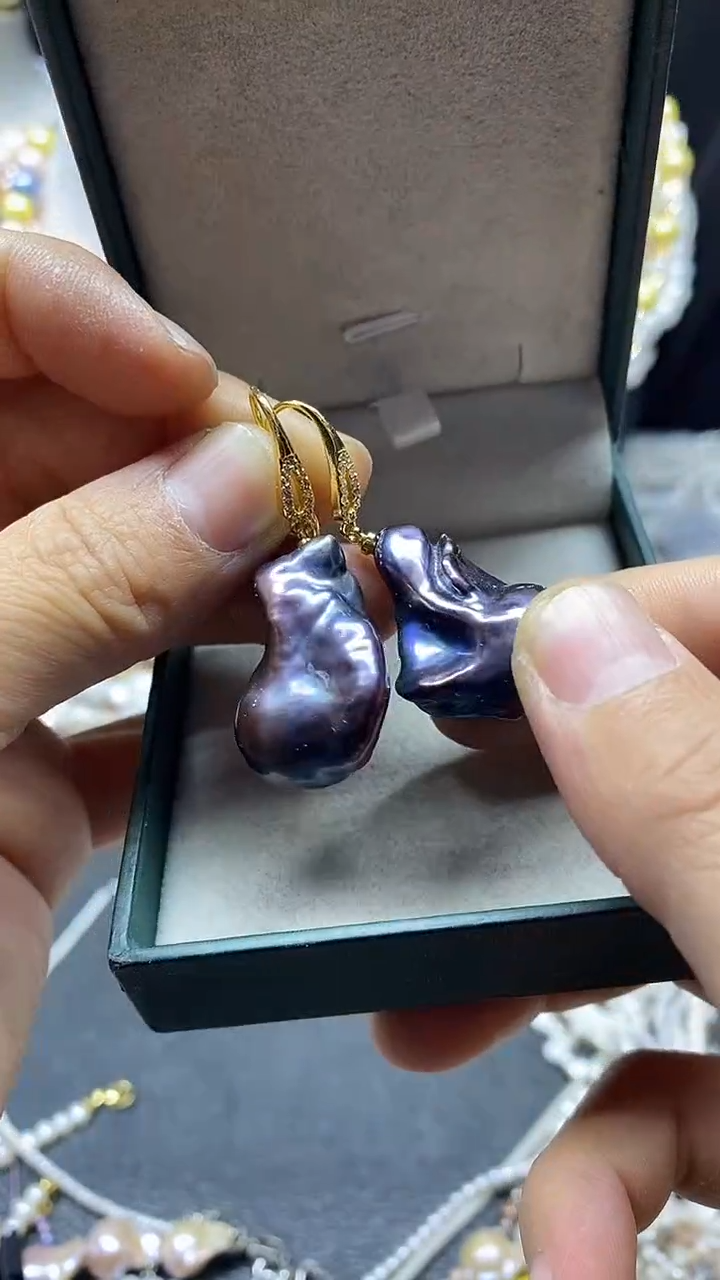 颈饰未镶嵌淡水珍珠多人耳饰