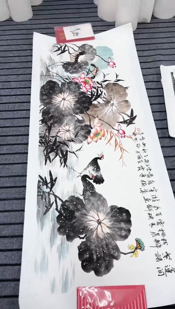 精品国画花鸟作品