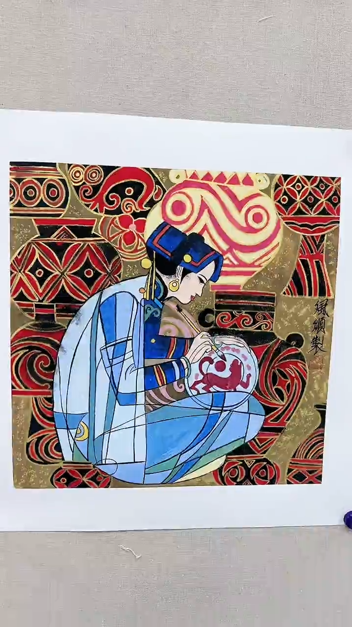 【闪购商品】绘画杨风顺绘画1平尺人物