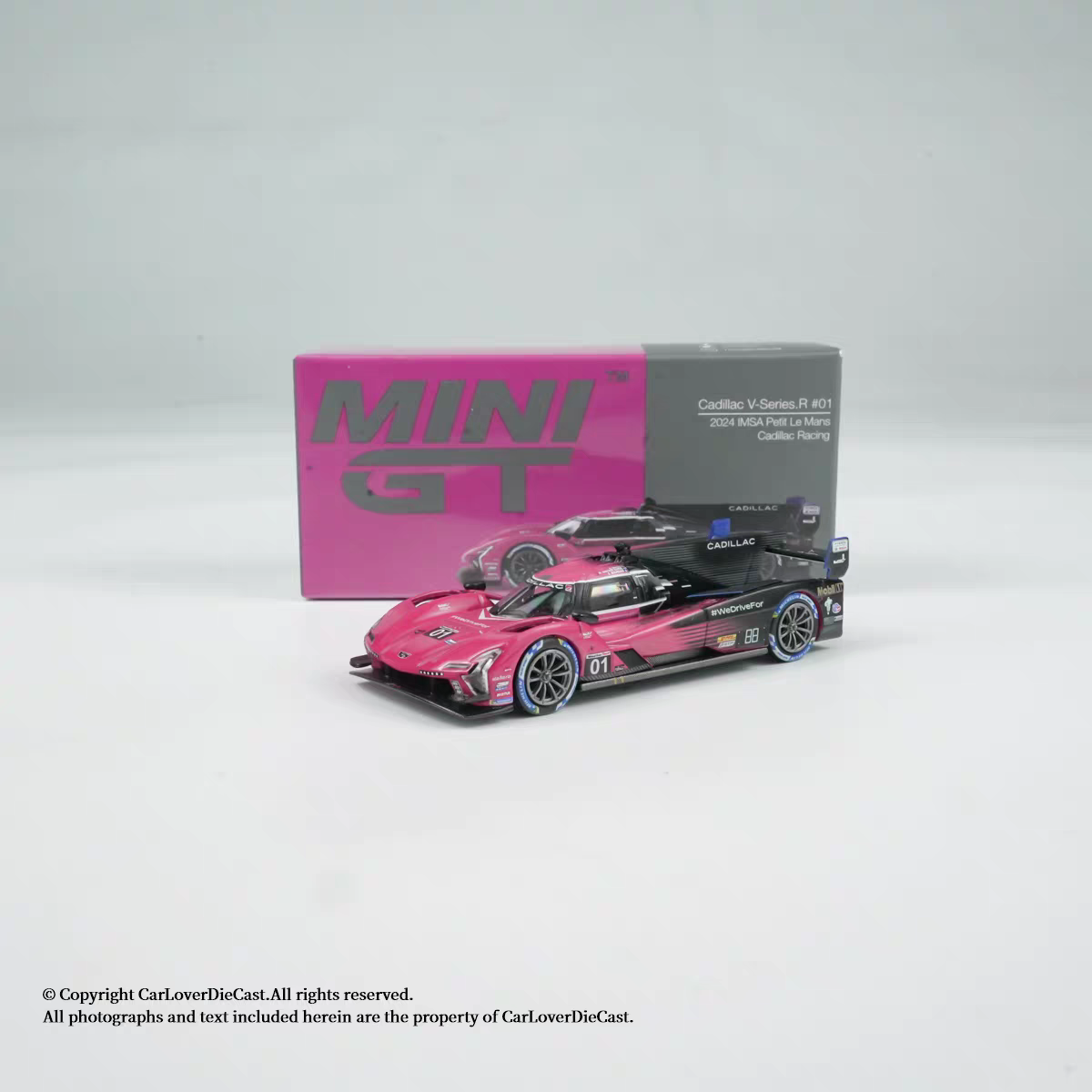 MINIGT 1:64凯迪拉克 Cadillac V-Series.R #01 1010合金汽车模型