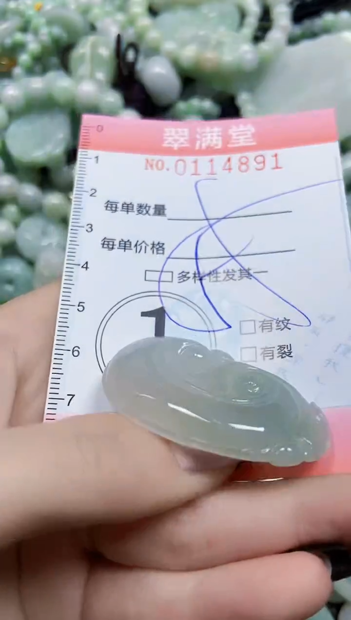【闪购商品】翡翠颈饰未镶嵌闪购0114891