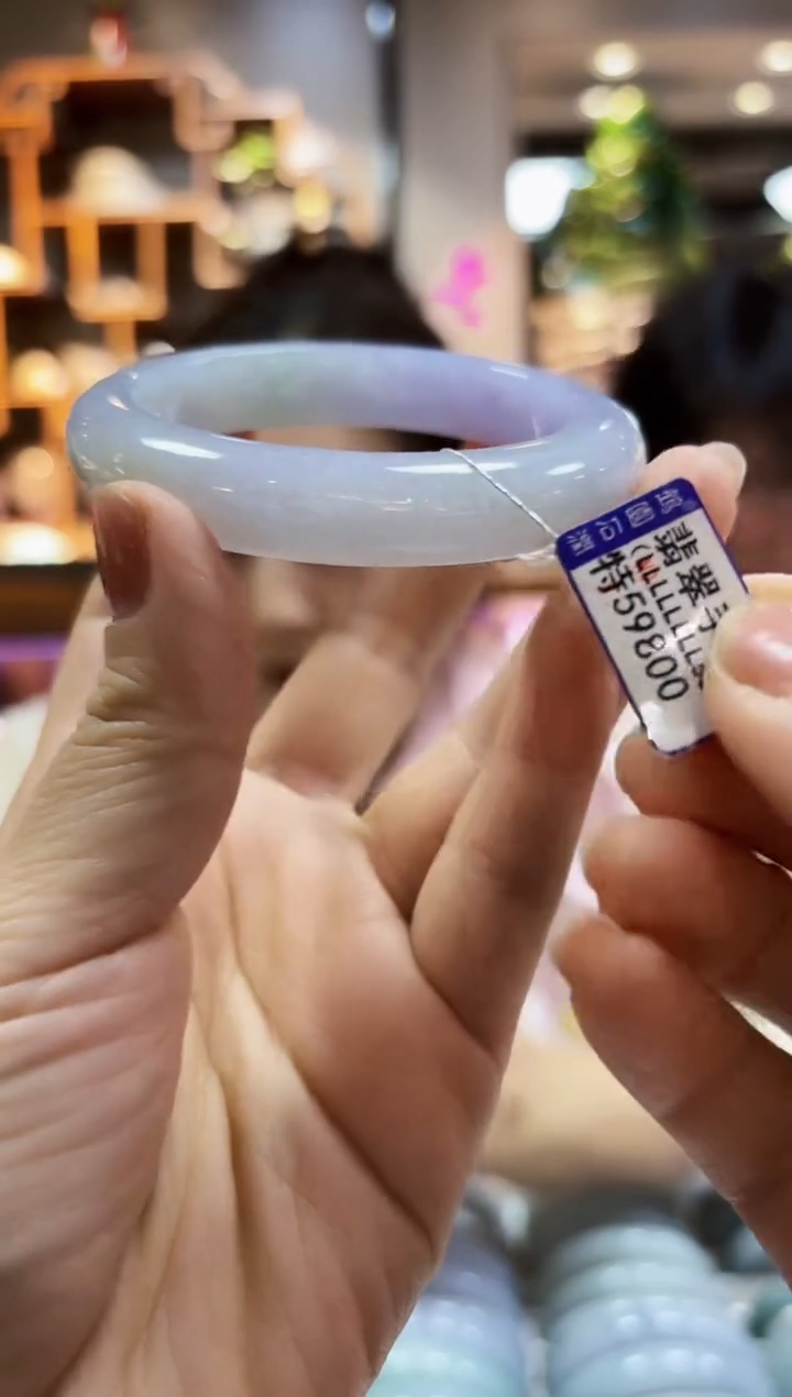 【闪购商品】翡翠颈饰未镶嵌手镯56.5