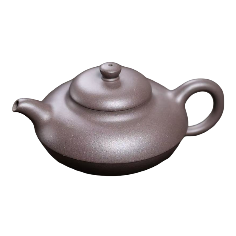 【合欢】大水潭天青泥230C精工半手宜兴黄龙山原矿紫砂壶