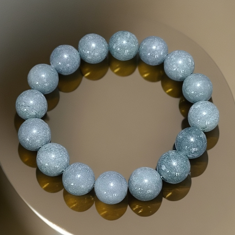 翡翠手串 天空蓝 卡12带礼盒03