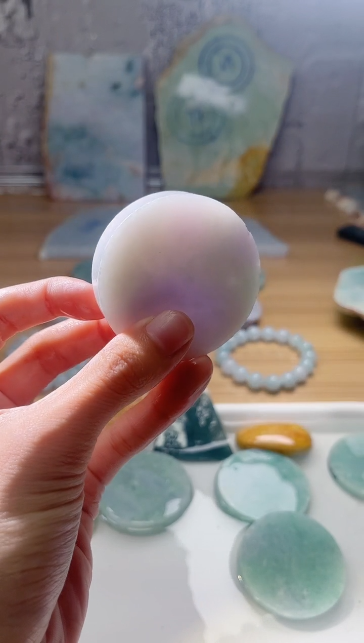 裸石翡翠翡翠a货正品玉石古陈030