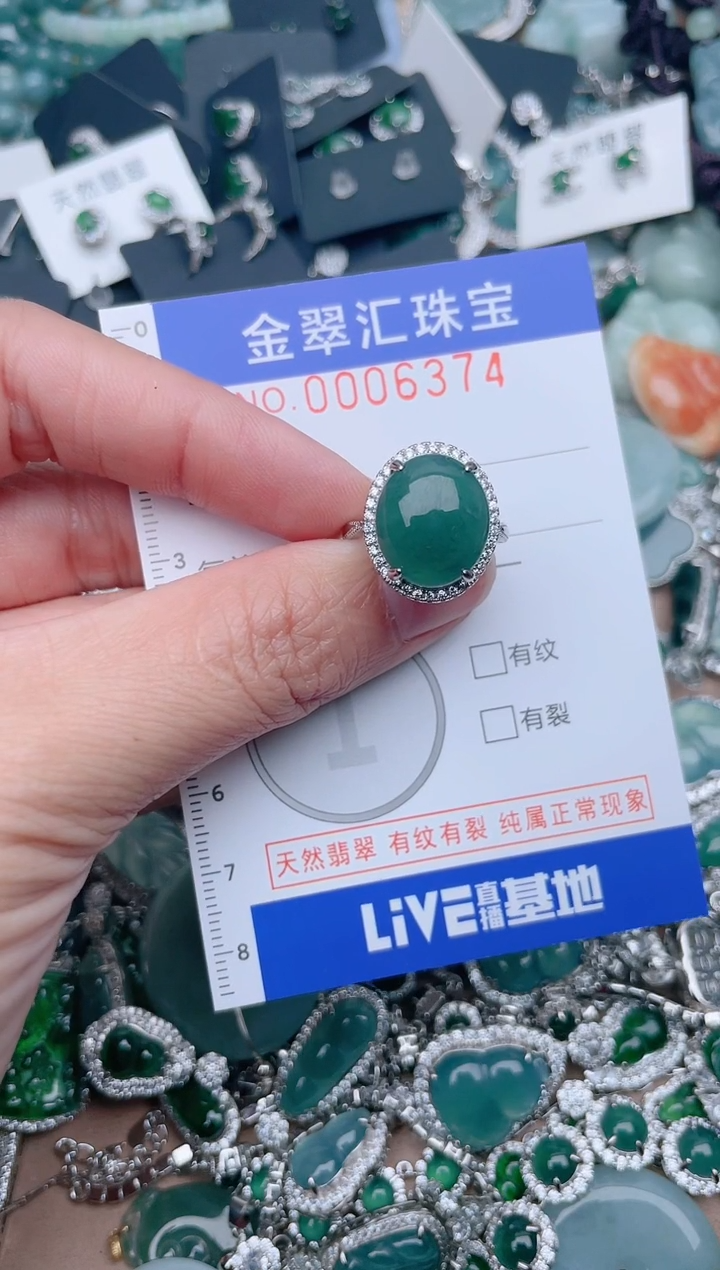 【闪购商品】翡翠颈饰未镶嵌6374.......1