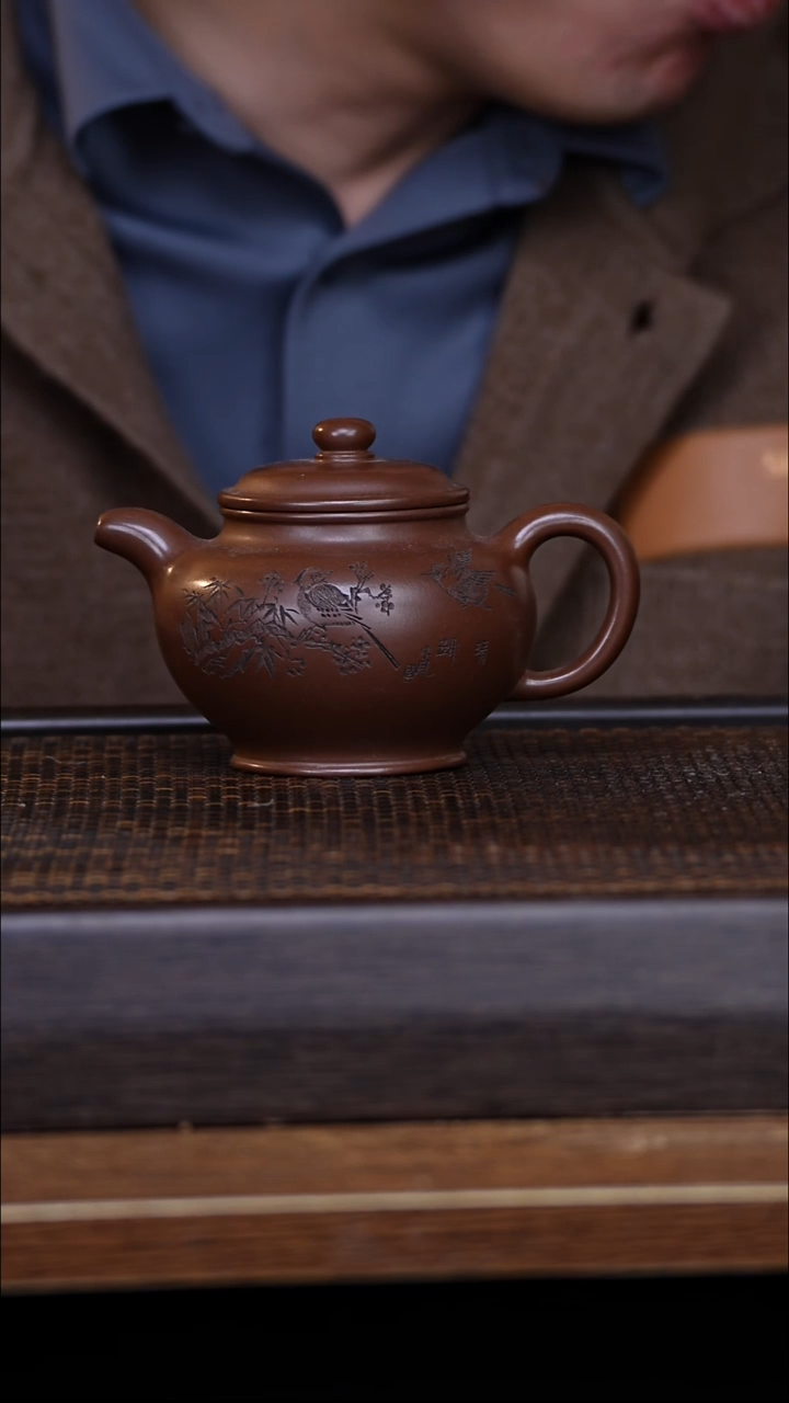 茶壶紫砂宜兴手工原矿紫砂壶001