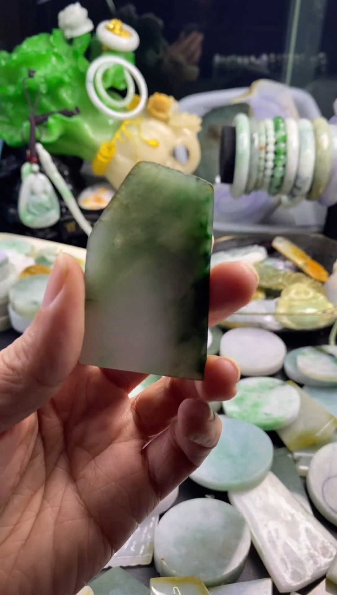 散珠翡翠翡翠A货21