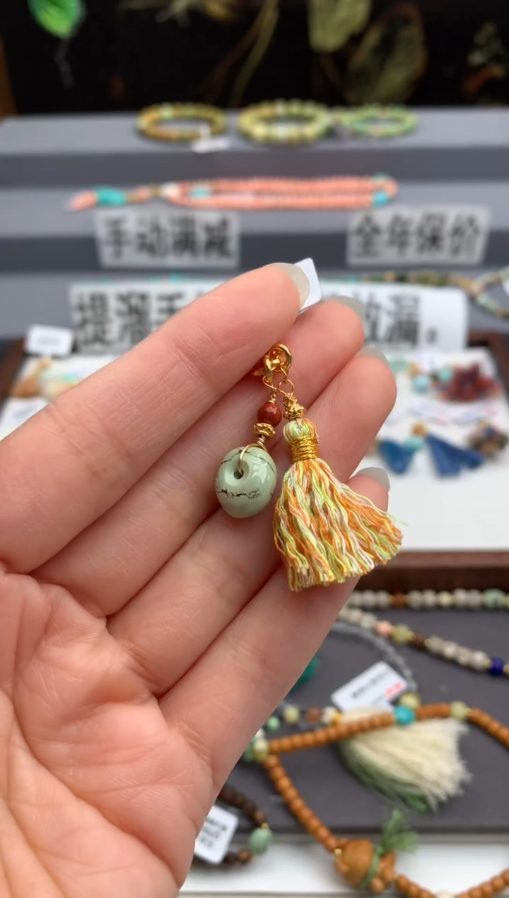 未镶嵌提溜南红玛瑙茜.A190