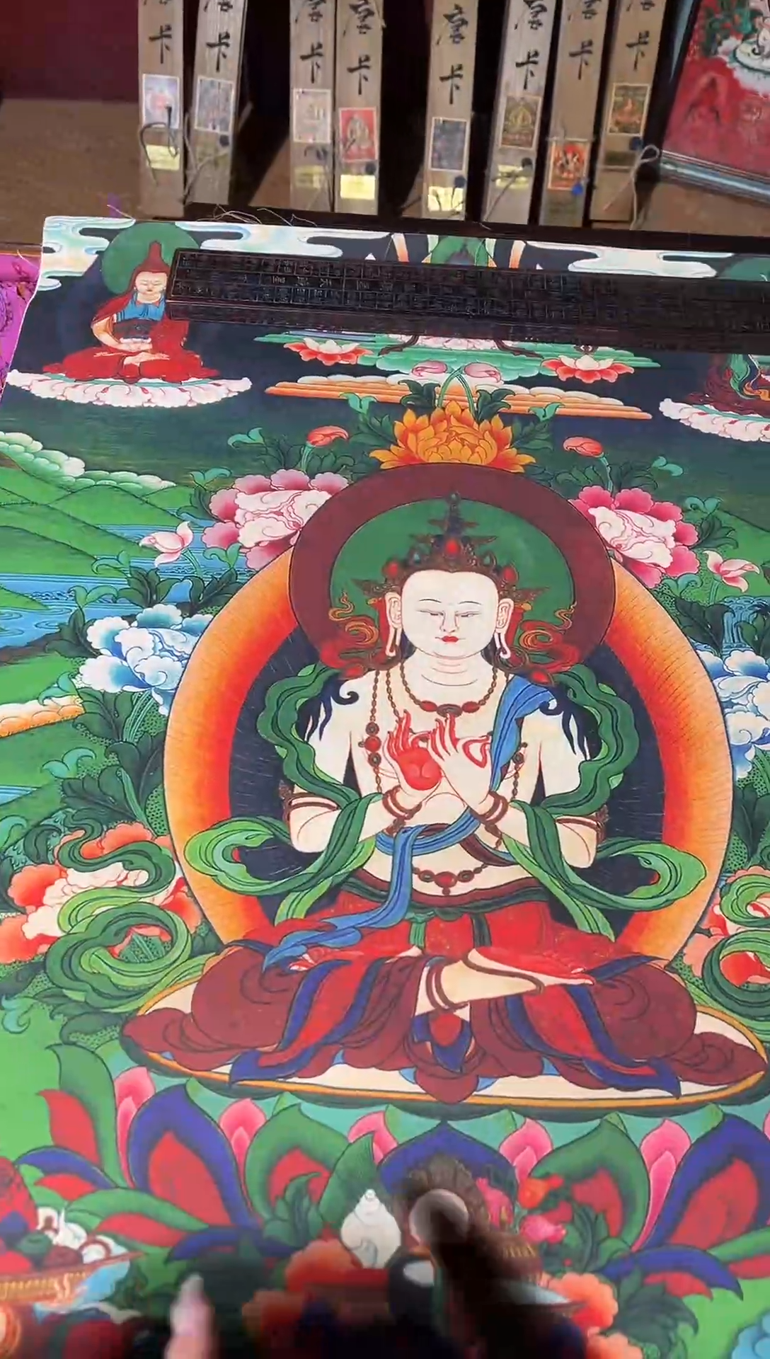 卷轴画东东唐卡tk16