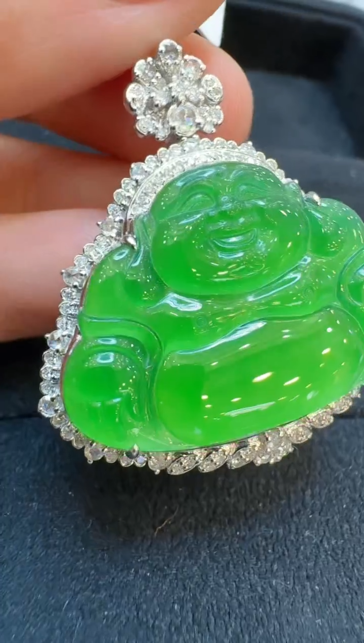 【闪购商品】翡翠吊坠(不含链)18K金镶嵌多样性团购发一件