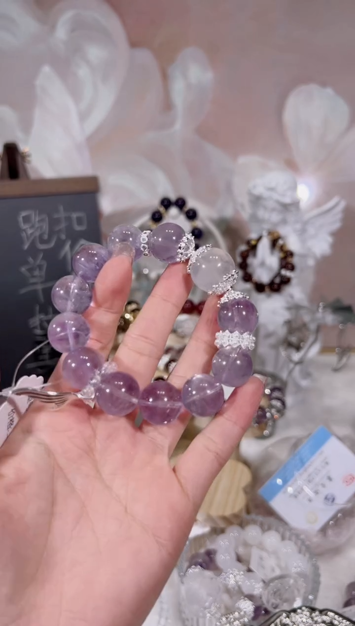 【闪购商品】水晶手链未镶嵌天然水晶默认微瑕 多样性发货发其一