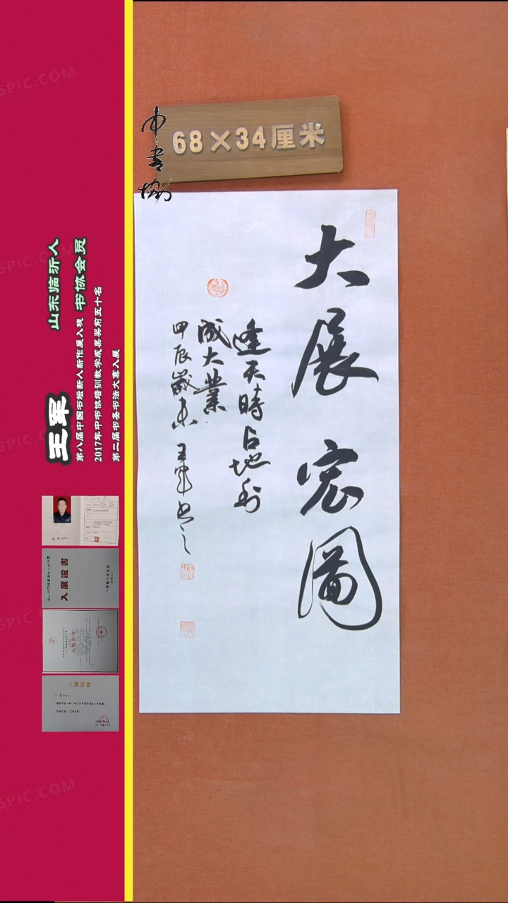 【闪购商品】书法159王军书法作品