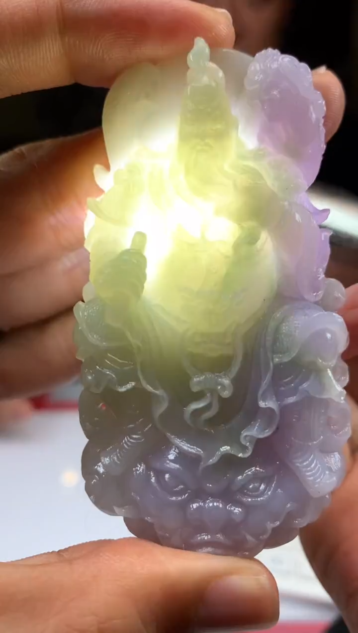 未镶嵌定制翡翠我**字1