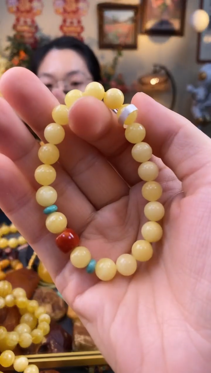 【闪购商品】未镶嵌琥珀手串手串