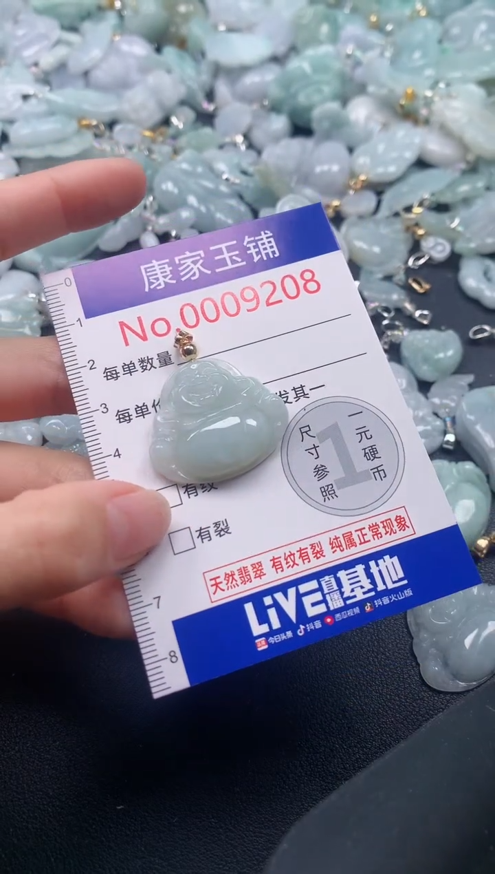 颈饰未镶嵌翡翠9208