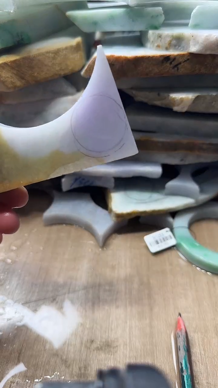裸石翡翠天然翡翠A货花551