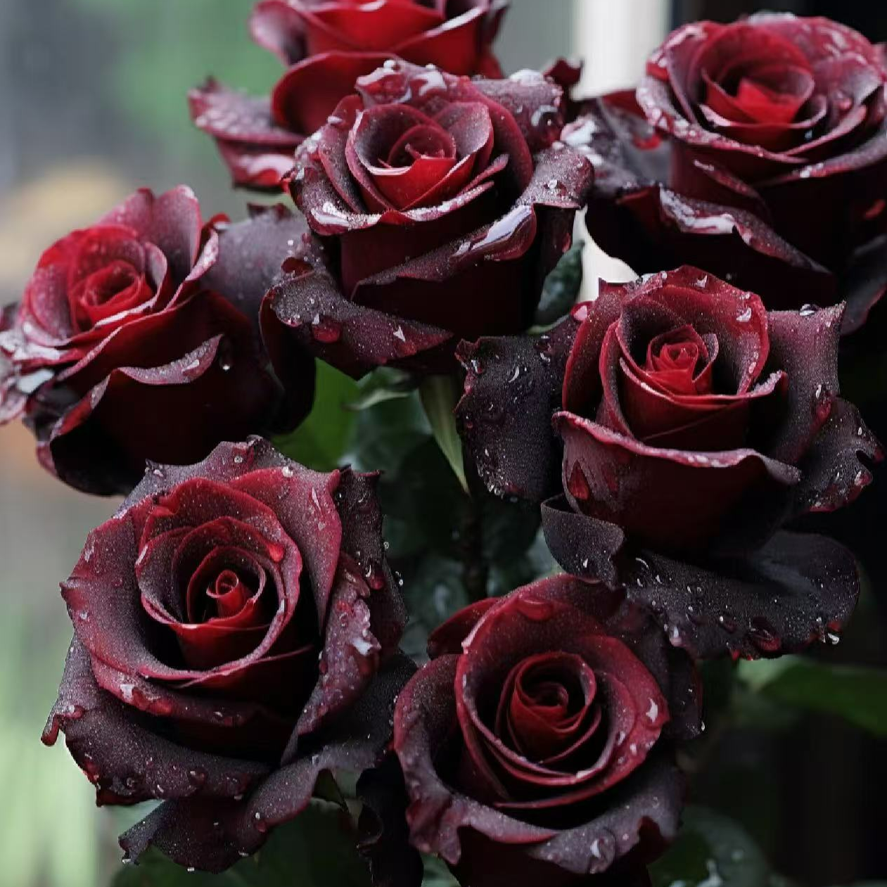 【黑巴克单头玫瑰】一单包邮两单及以上发顺丰或德邦送保鲜剂