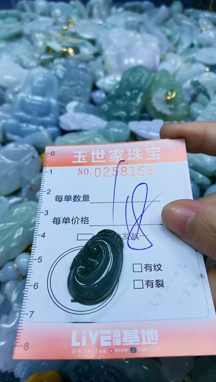 翡翠未镶嵌颈饰闪购0258153