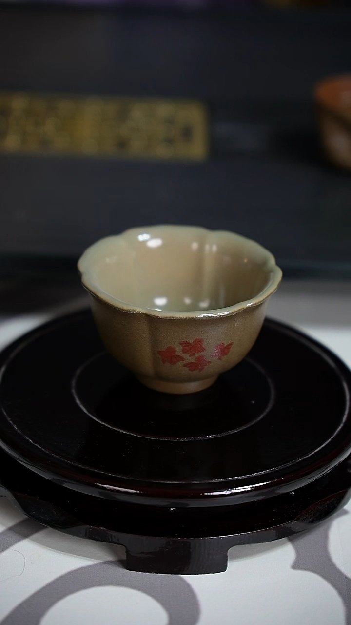 【闪购商品】冰碛岩陶制手工主人杯