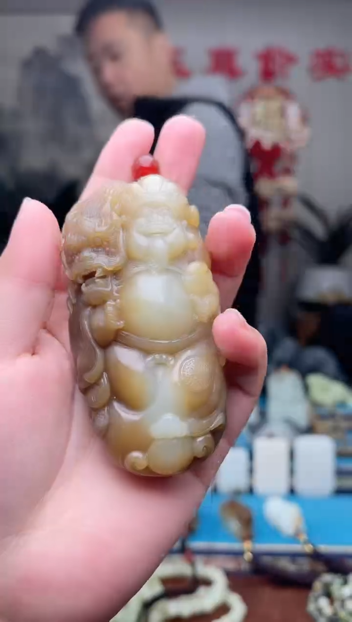 【闪购商品】和田玉未镶嵌挂件1