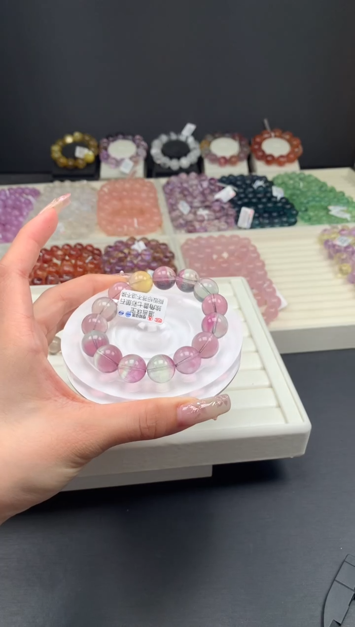 【闪购商品】萤石手链未镶嵌多样性发一14，A61