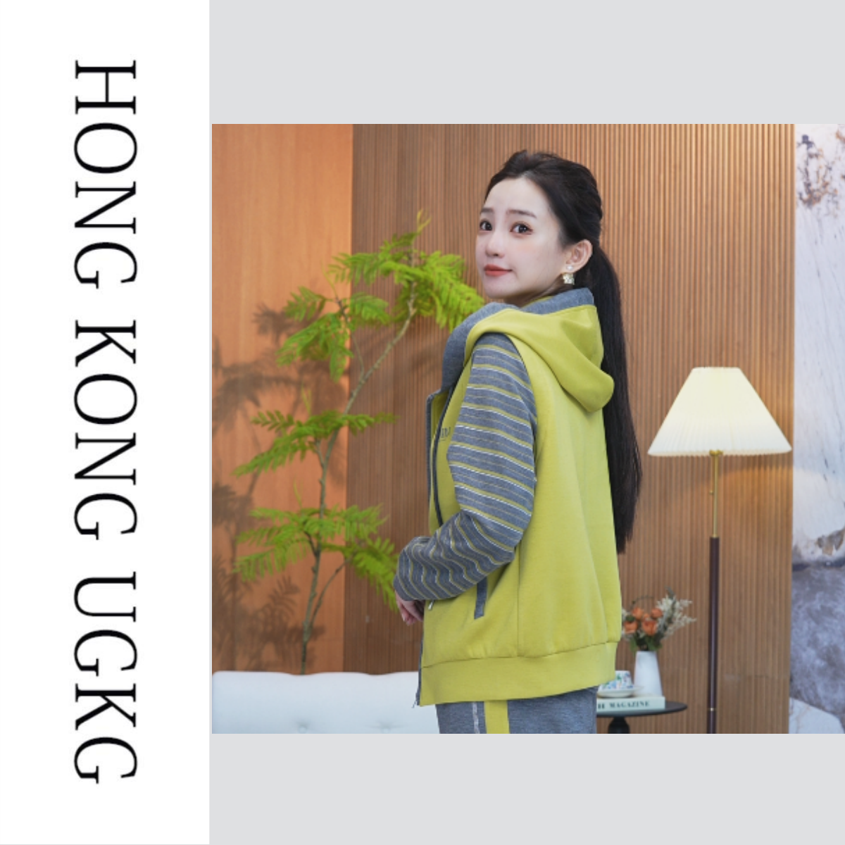 香港UG&KG-休闲时尚单马甲-73253SJ090