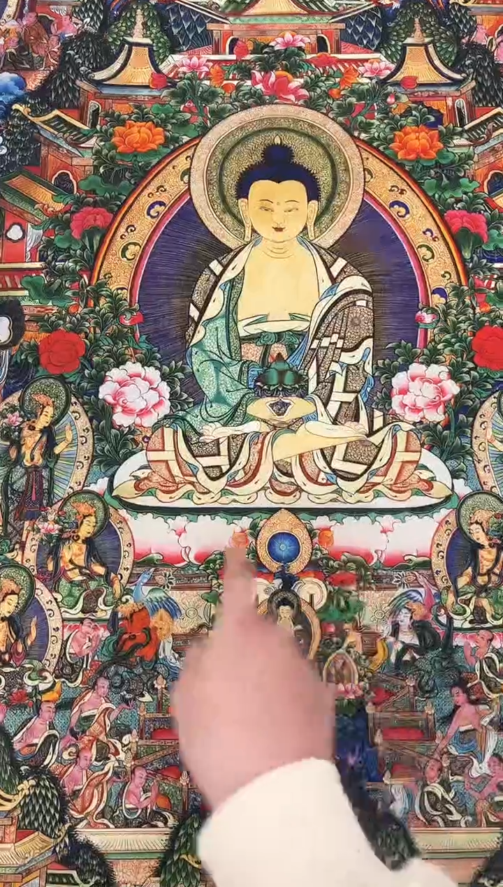 卷轴画唐卡16049