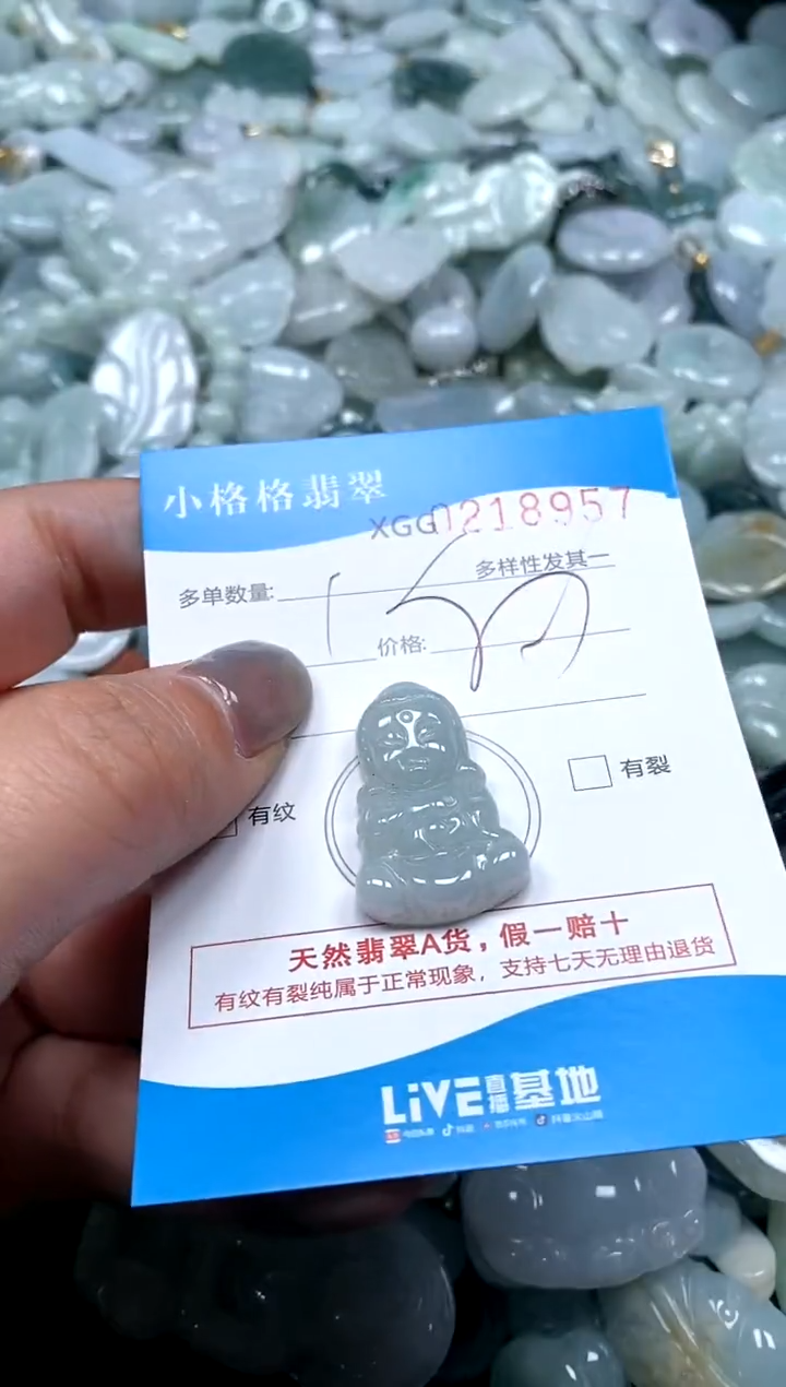 翡翠未镶嵌颈饰闪购商品0218957