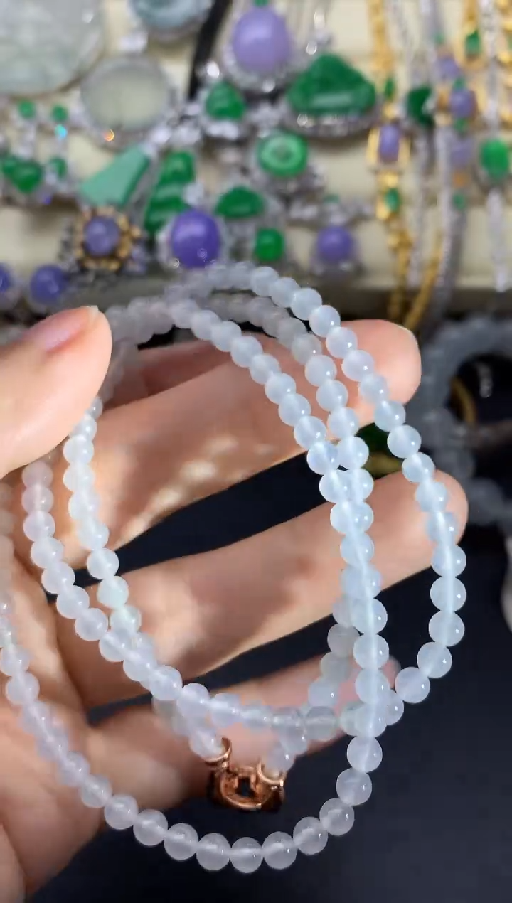 未镶嵌手链翡翠442-中国好珍宝