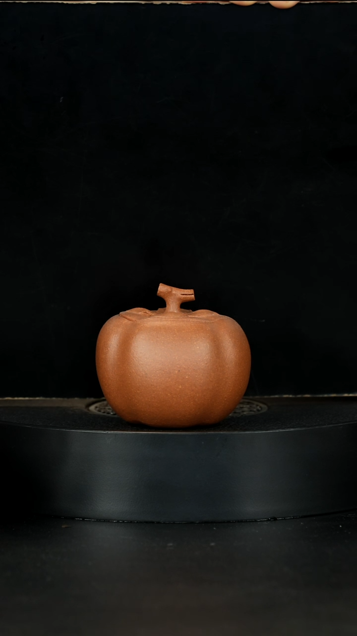 【闪购商品】紫砂茶壶桃花泥手工醒茶罐50g