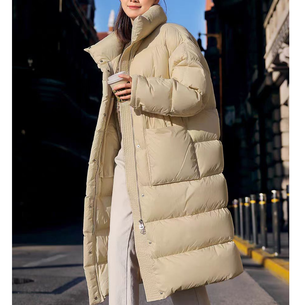 大口袋长款P 850款棉服