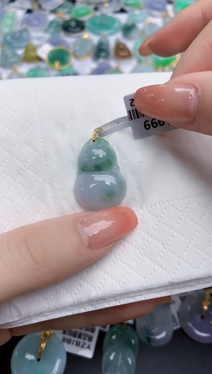 【闪购商品】翡翠颈饰未镶嵌天然缅甸翡翠A货