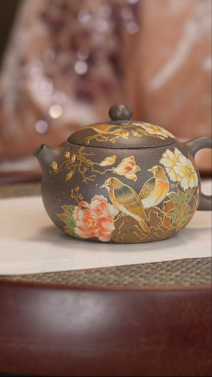 【闪购商品】紫砂茶壶【曹秀芬】青灰段西施  250CC