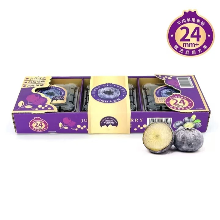 云南巨大蓝莓375g （平均单果果径24mm+）