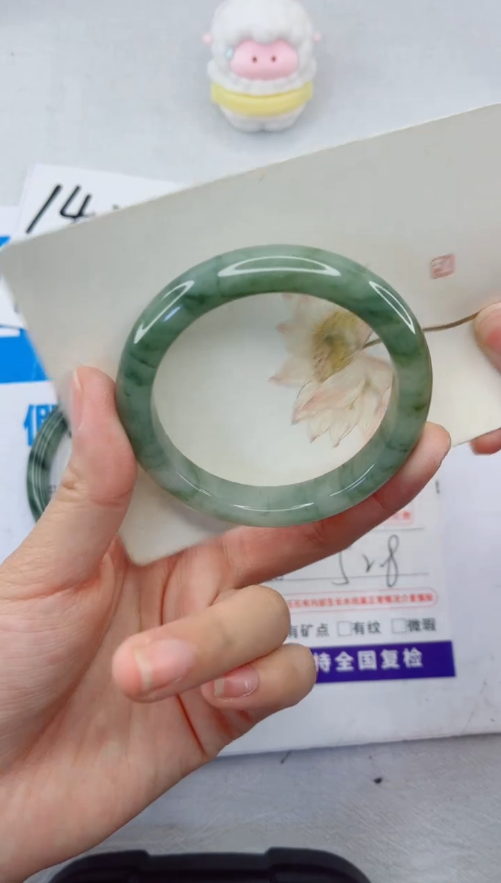 【闪购商品】石英质玉手镯合金57-52.8