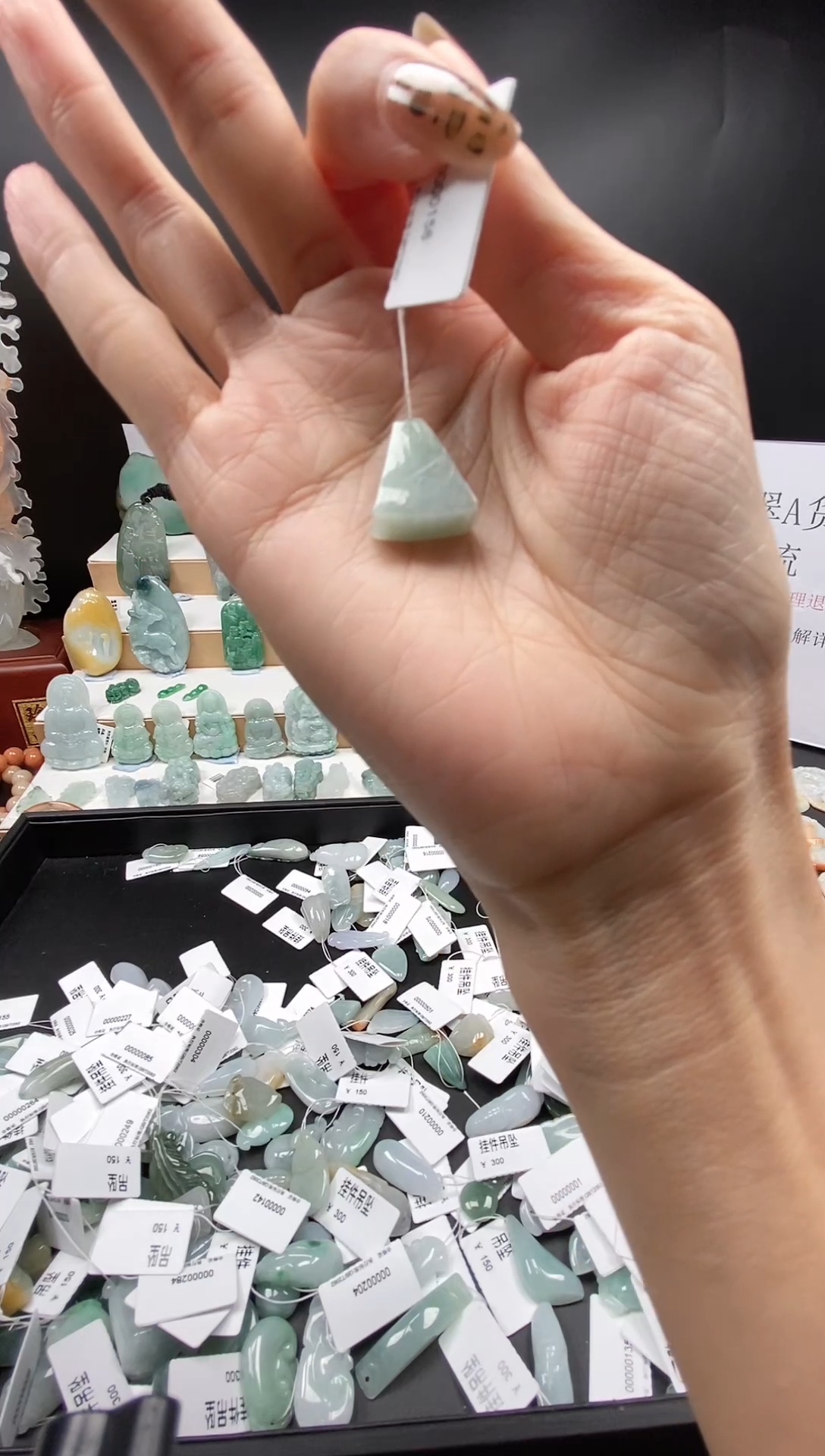 翡翠未镶嵌颈饰吊坠220