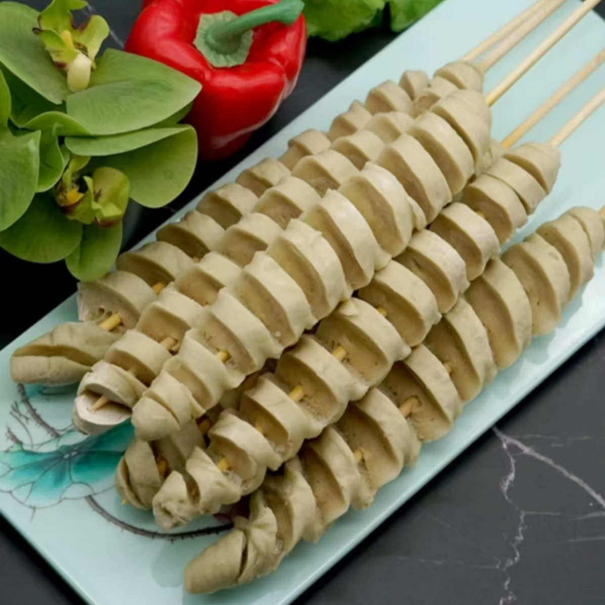 面筋串5串左右，35克