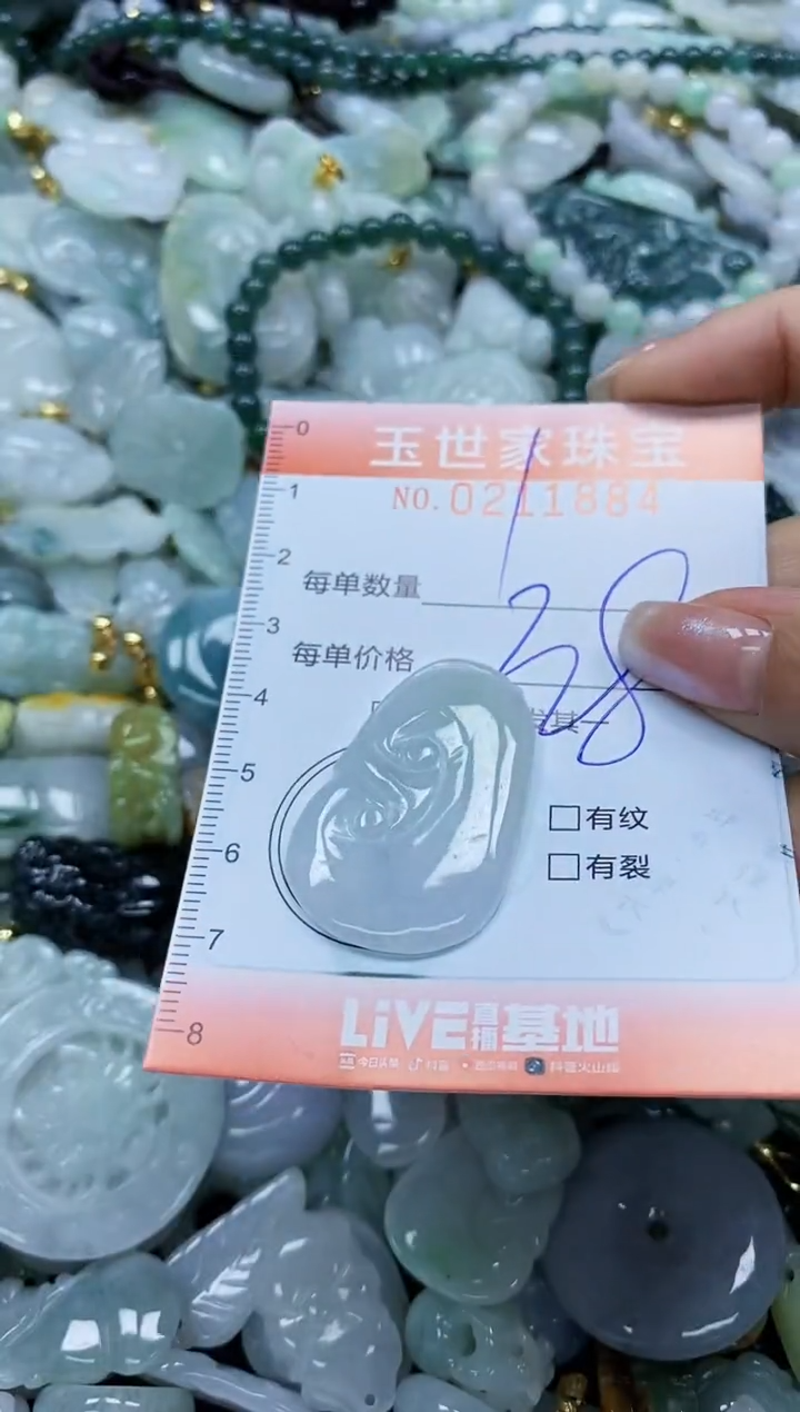 【闪购商品】翡翠颈饰未镶嵌闪购0211884