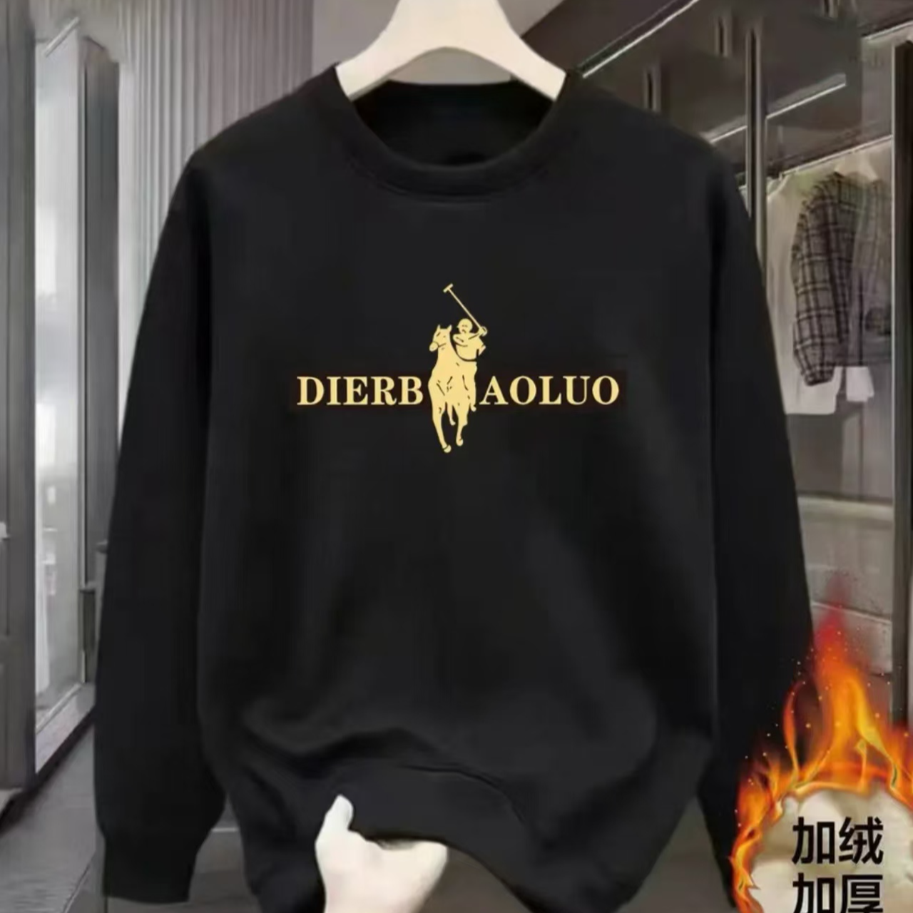 NASA联名新款秋冬男女同款圆领卫衣衣服重磅秋冬男女同款潮牌10