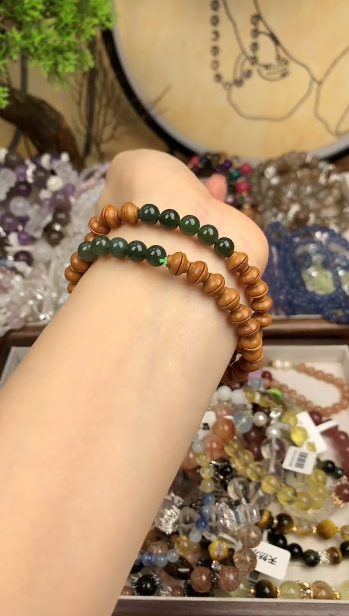 【闪购商品】橄榄核手串未镶嵌360