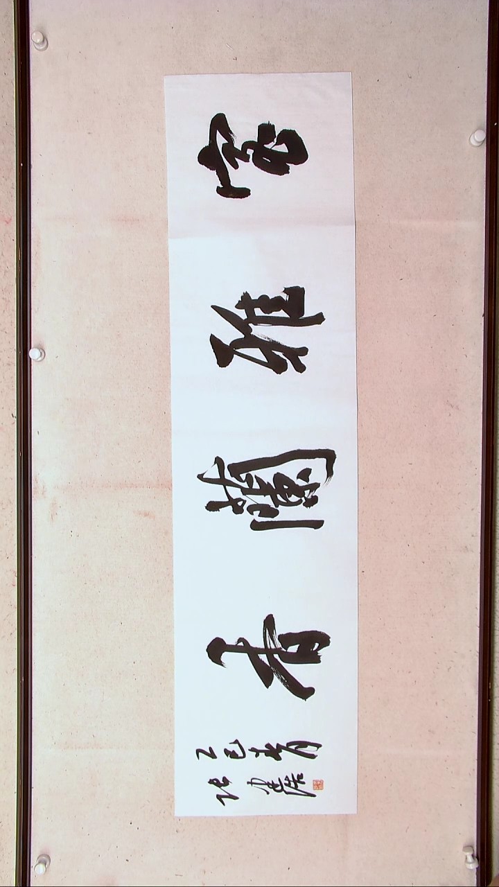 【闪购商品】书法张建浩 河南南阳 138*34四平尺四字