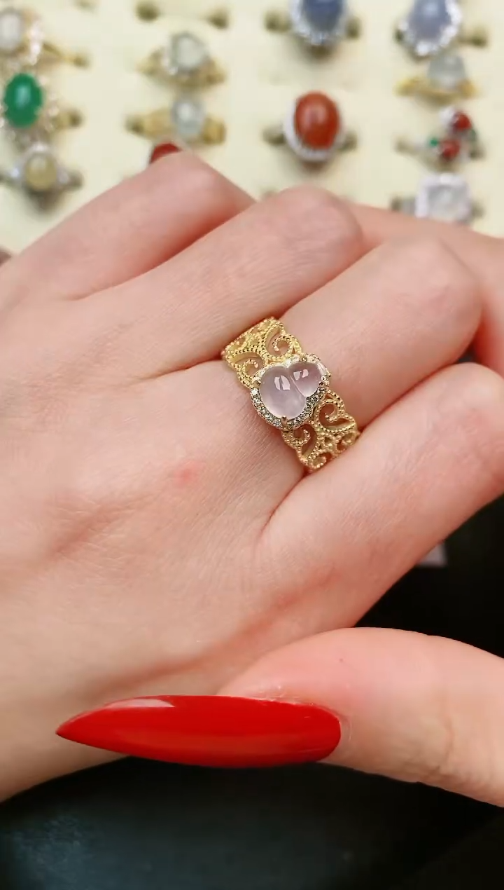 【闪购商品】翡翠戒指银S925镶嵌.....